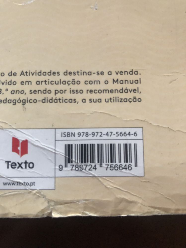 Caderno de Atividades de Português 8.ºano MENSAGENS