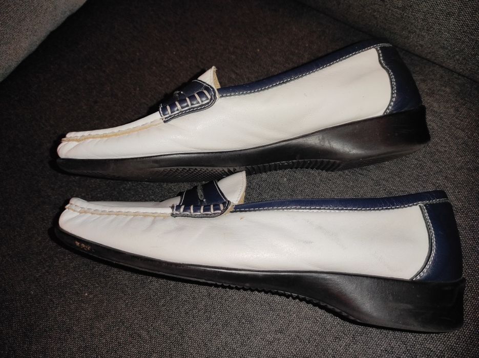 455. Mokasyny skórzane Pavacini r. 39