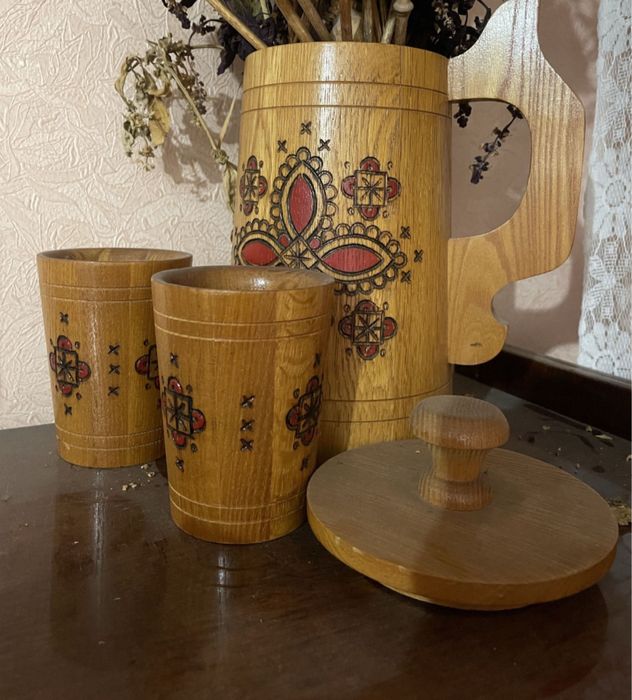Посуда из дерева ссср