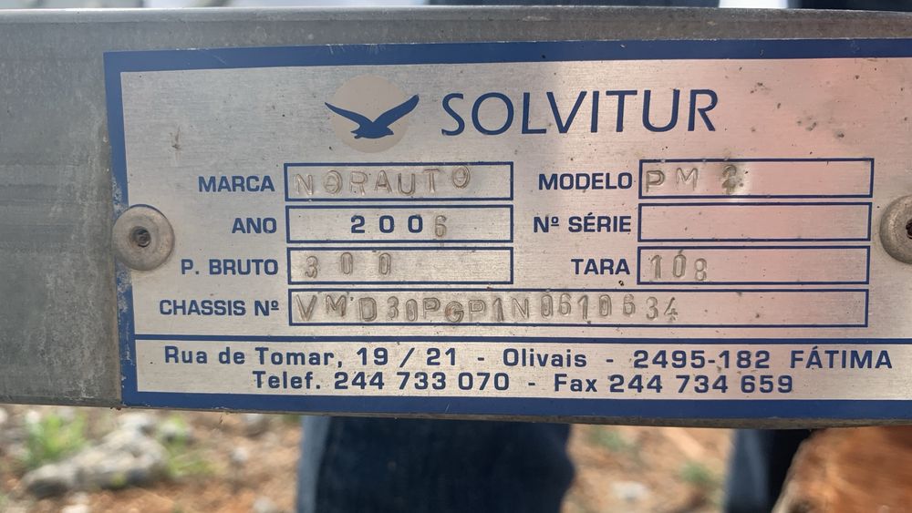 Reboque articulafo para 3 motas