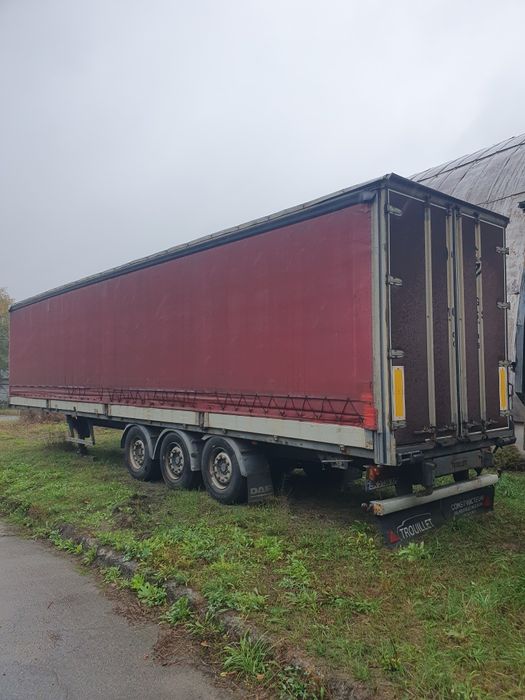 Продам причіп "штора" TROUILLET