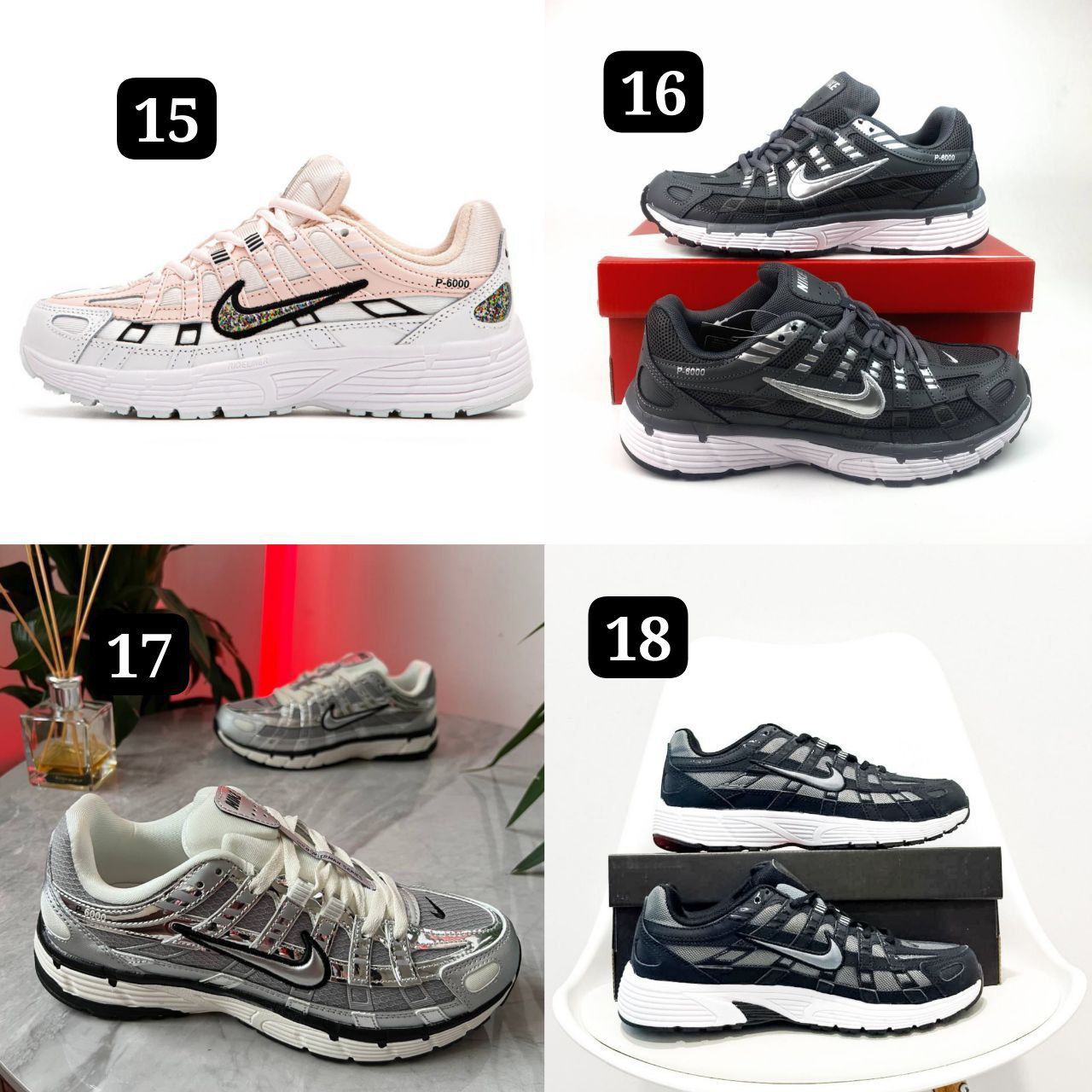 БЕЗ ПЕРЕДПЛАТИ‼️Кросівки Nike P-6000 / Унісекс, 36-45