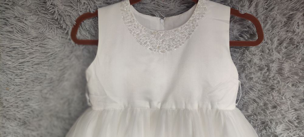 TUTU sukienka na sesje zdjeciowe, chrzciny, suknia księżniczki, tiul