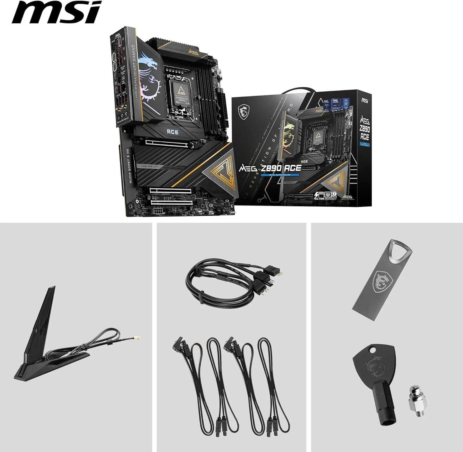 MSI MEG Z890 ACE, ATX — Intel Core Ultra (серия 2), LGA 1851