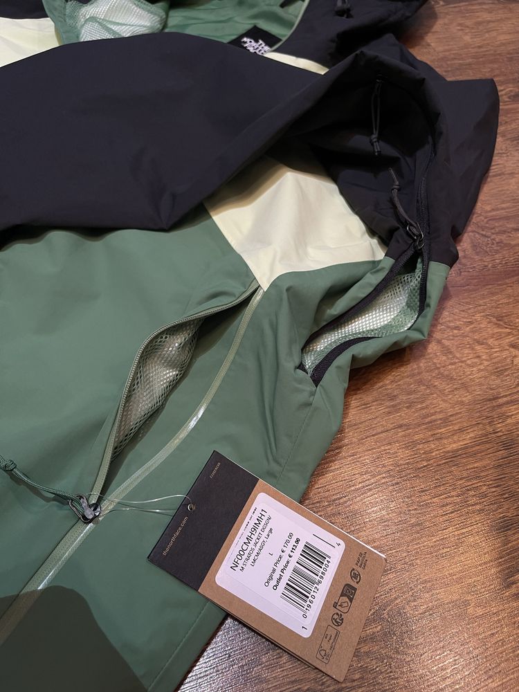 Куртка tne horth face Stratos outdoor jacket TNF норт фейс dryvent
