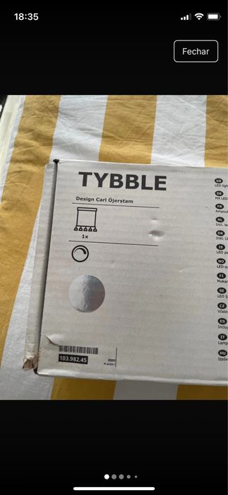 Tybble 120v Led Ceiling Light fixture Dimmable
