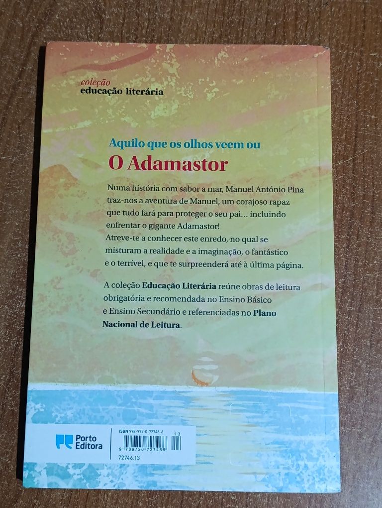 Livro O Adamastor