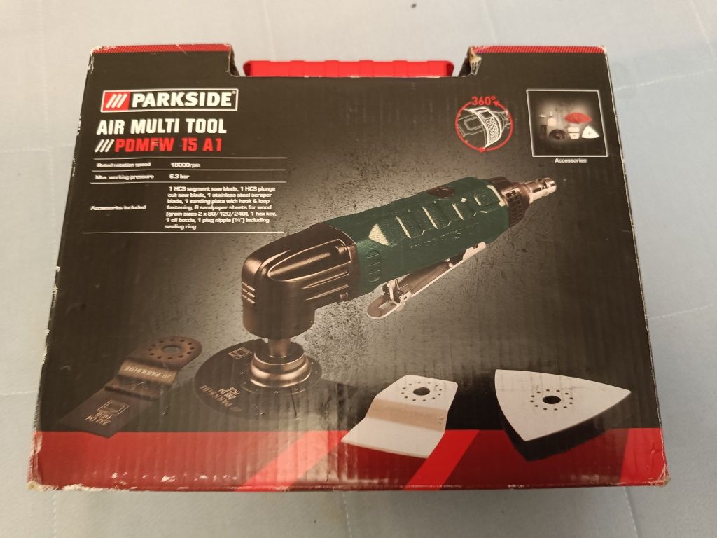 Parkside Air multi tool PDMFW 15 A1 - szlifierka wielofunkcyjna