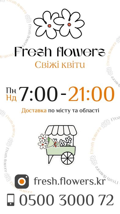 Доставка квітів, квітковий магазин, квіти Кропивницький