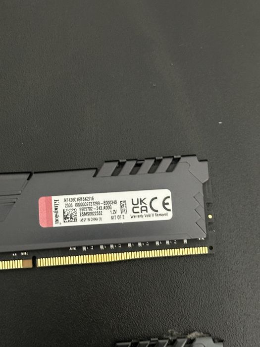 Kingston FURY 16GB (2x8GB) 2666MHz CL16 Beast Black