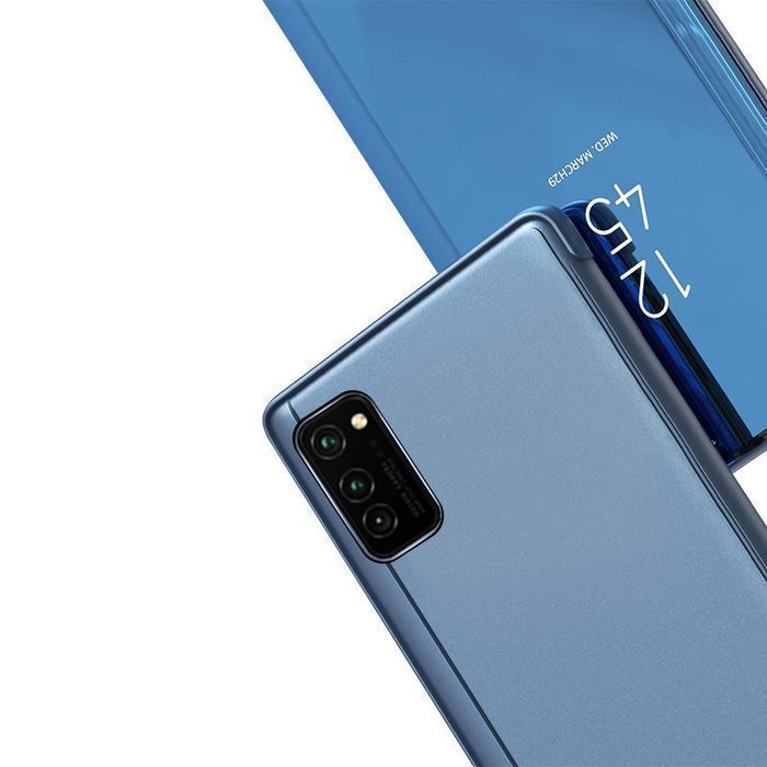 Clear View Case Futerał Etui Z Klapką Samsung Galaxy A72 4G Różowy