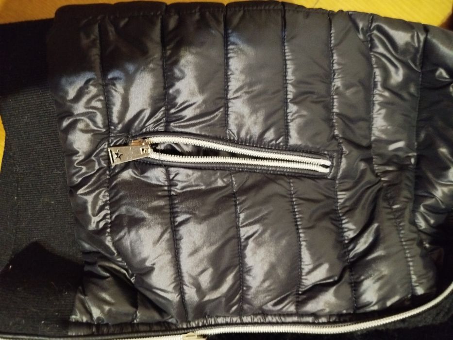 Blusão acolchoado reversível