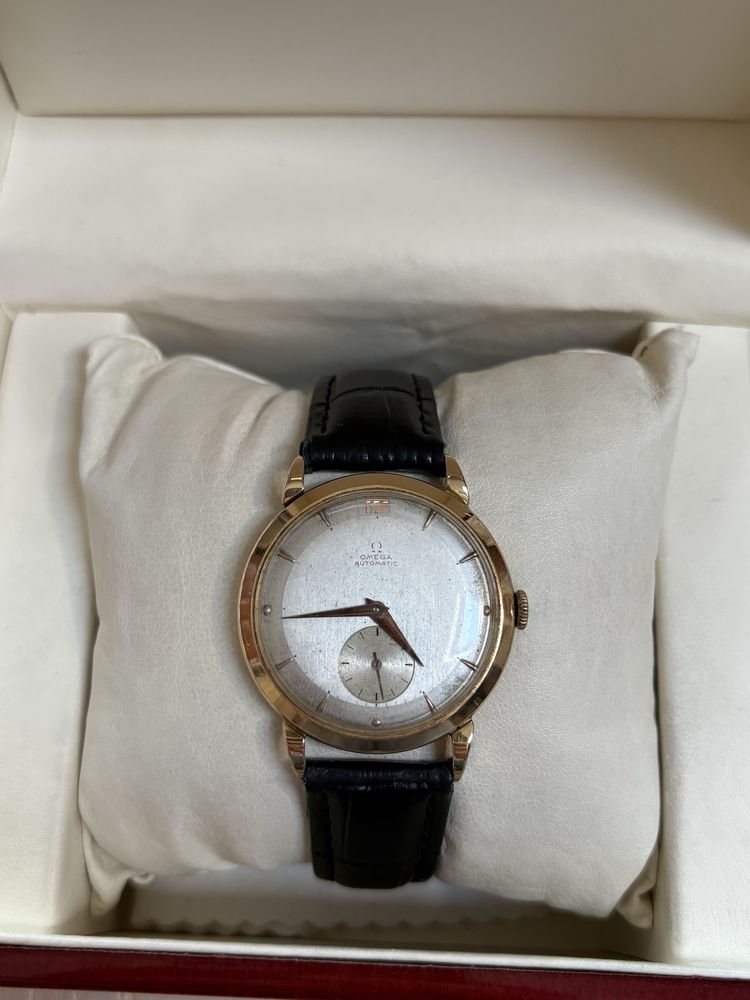 Złoty Zegarek Omega Złoto 18k 0,750  Bumper Automat Vintage OKAZJA