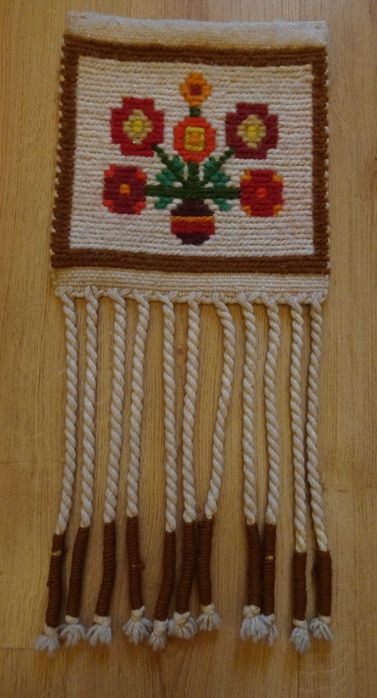 Kilim Cepelia Prl, kilim wełniany CEPELIA, gobelin, prl, vintage