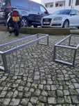 2 Suportes de inox 150