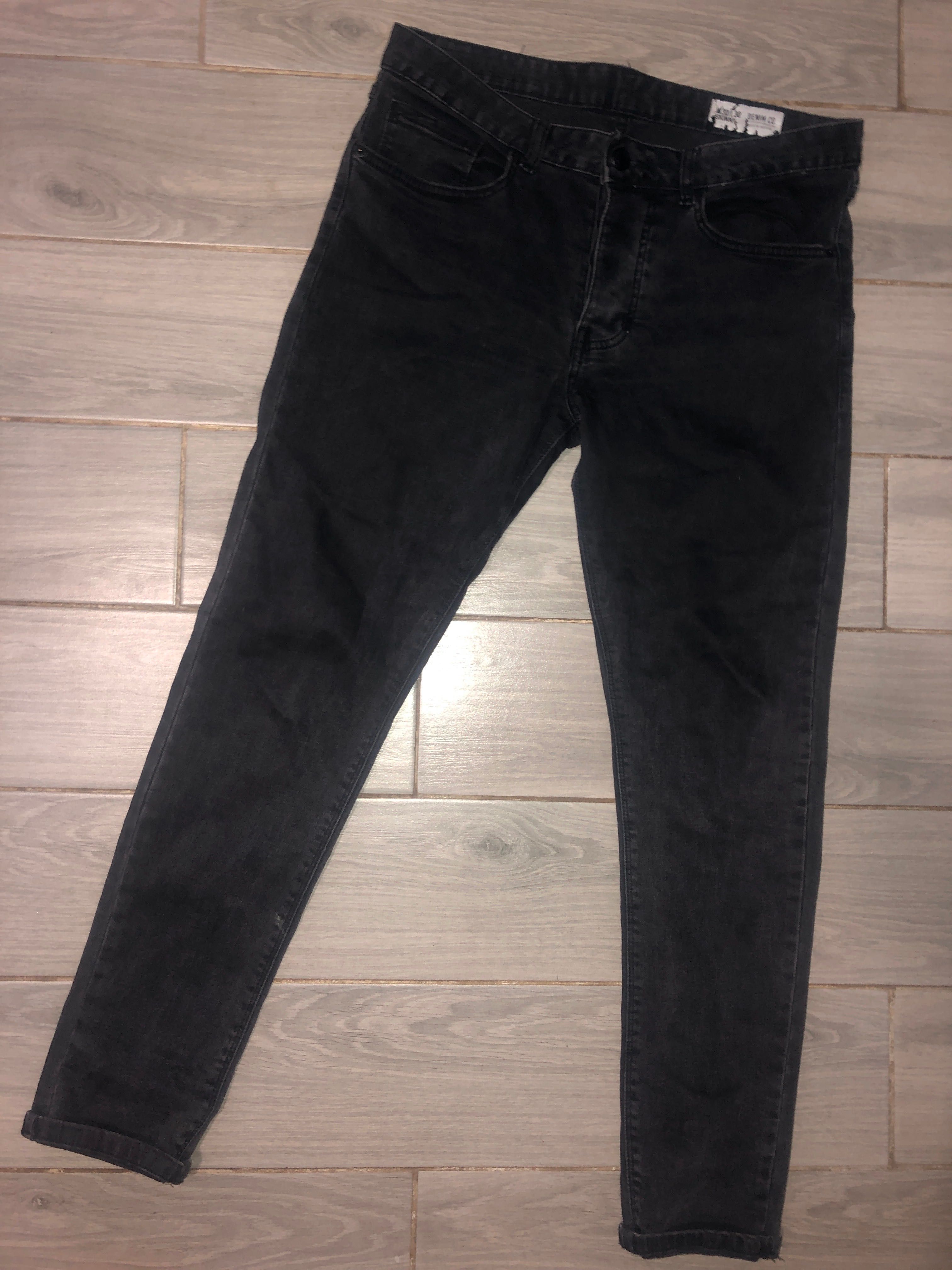 Denim Co чорні джинси жіночі. Skinny W30/L30 стрейч