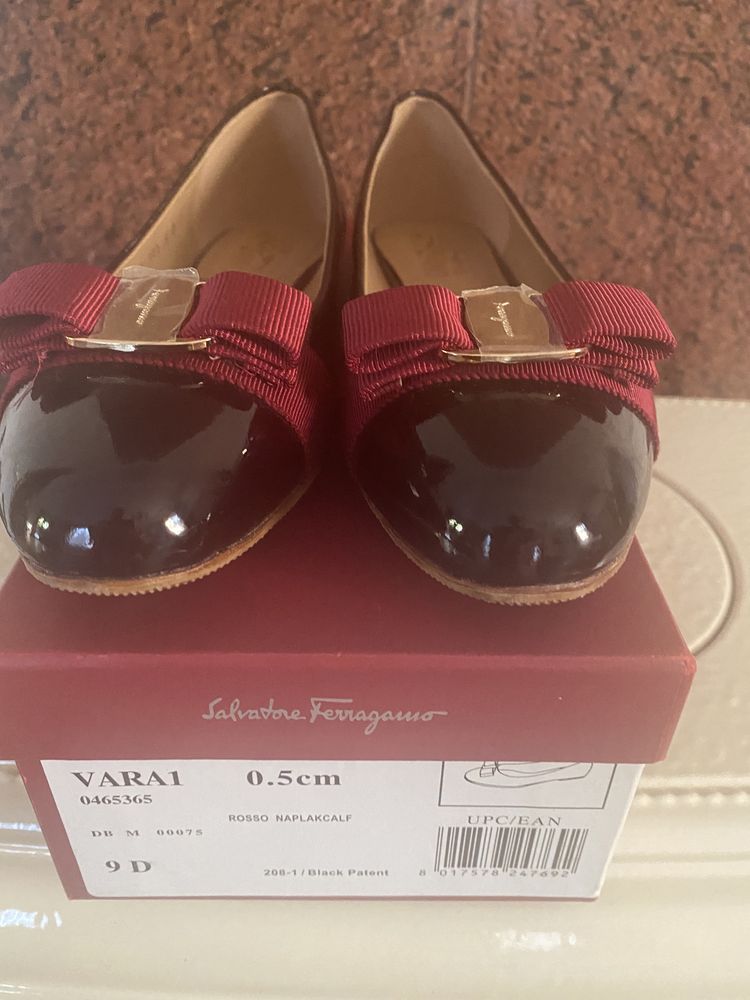 Балетки Salvatore Ferragamo, розмір 9,5,нові