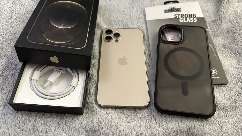 iPhone 12 PRO Gold 256GB 100% baterii