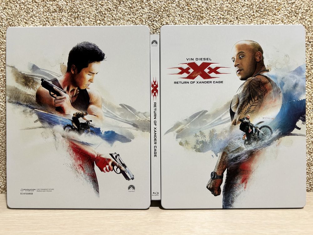 Steelbook Blu-ray  13 часов / Черный ястреб / Ярость