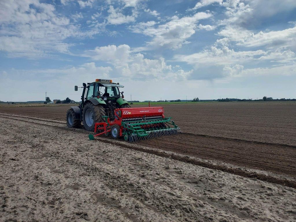 Usługi rolnicze orka siew talerzowanie gleboszowanie prasowanie