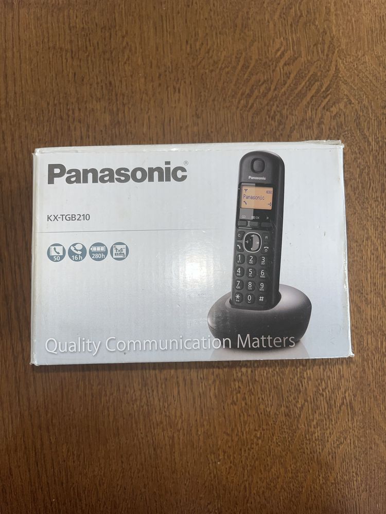 Telefon stacjonarny przenośny Panasonic KX-TGB210
