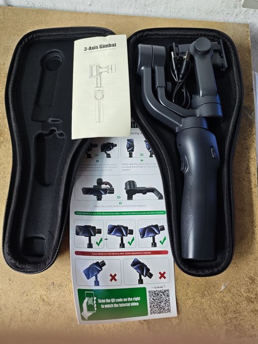 Gimbal estabilizador 3 eixos (novo)