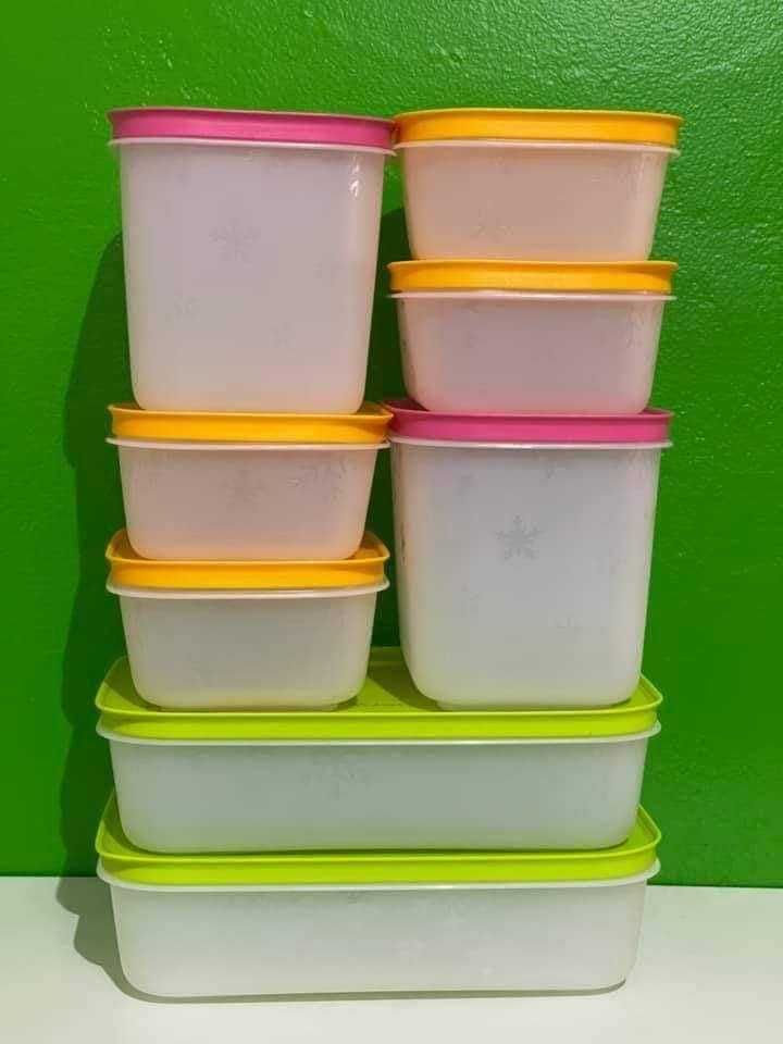 8 Caixas de Congelação Tupperware