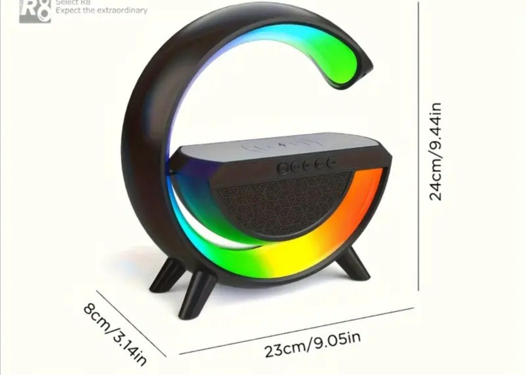 Głośnik bluetooth z funkcja radia iładowania bezprzewodowego