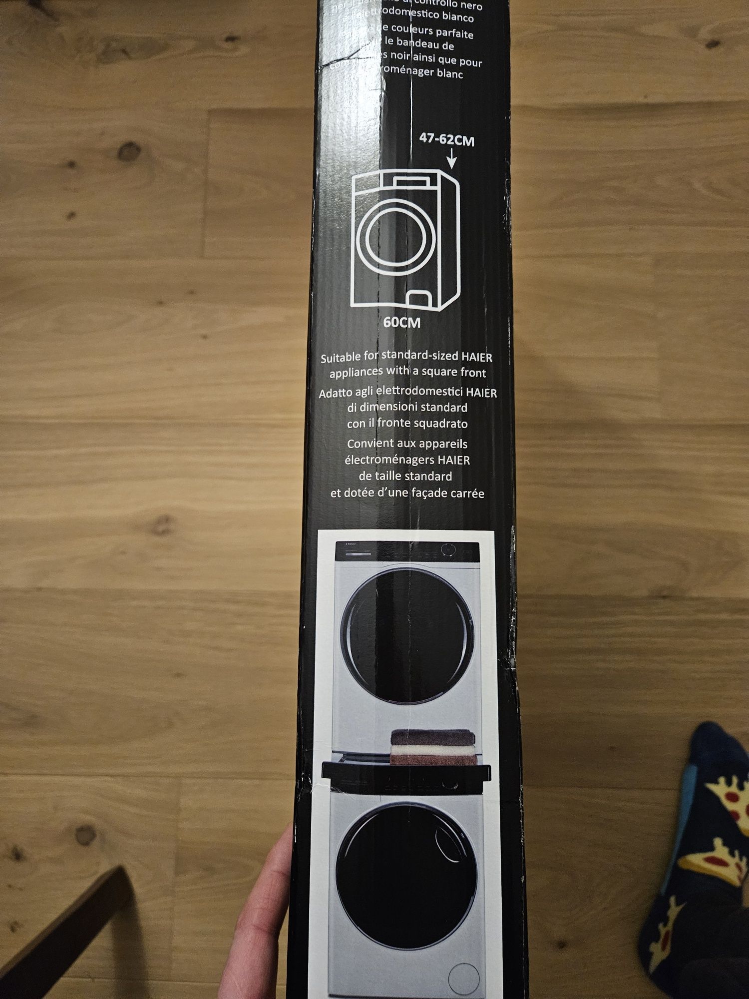 Łącznik pralki i suszarki Haier