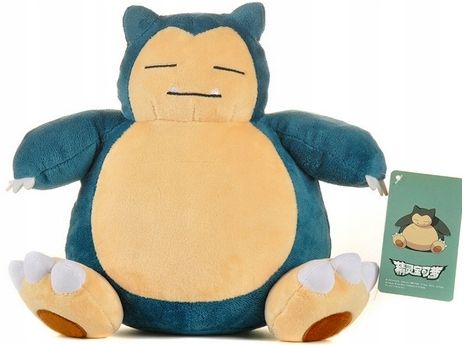Snorlax Maskotka Pluszowa Pokemon Pluszak Go Zabawka Pluszaki Pokemon