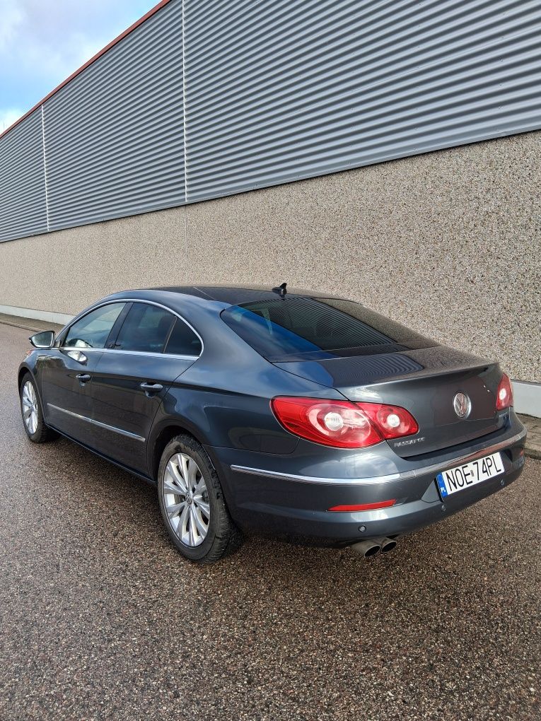 VW Passat CC 2011r 2.0 TDI 170KM, automat, 5 osobowy