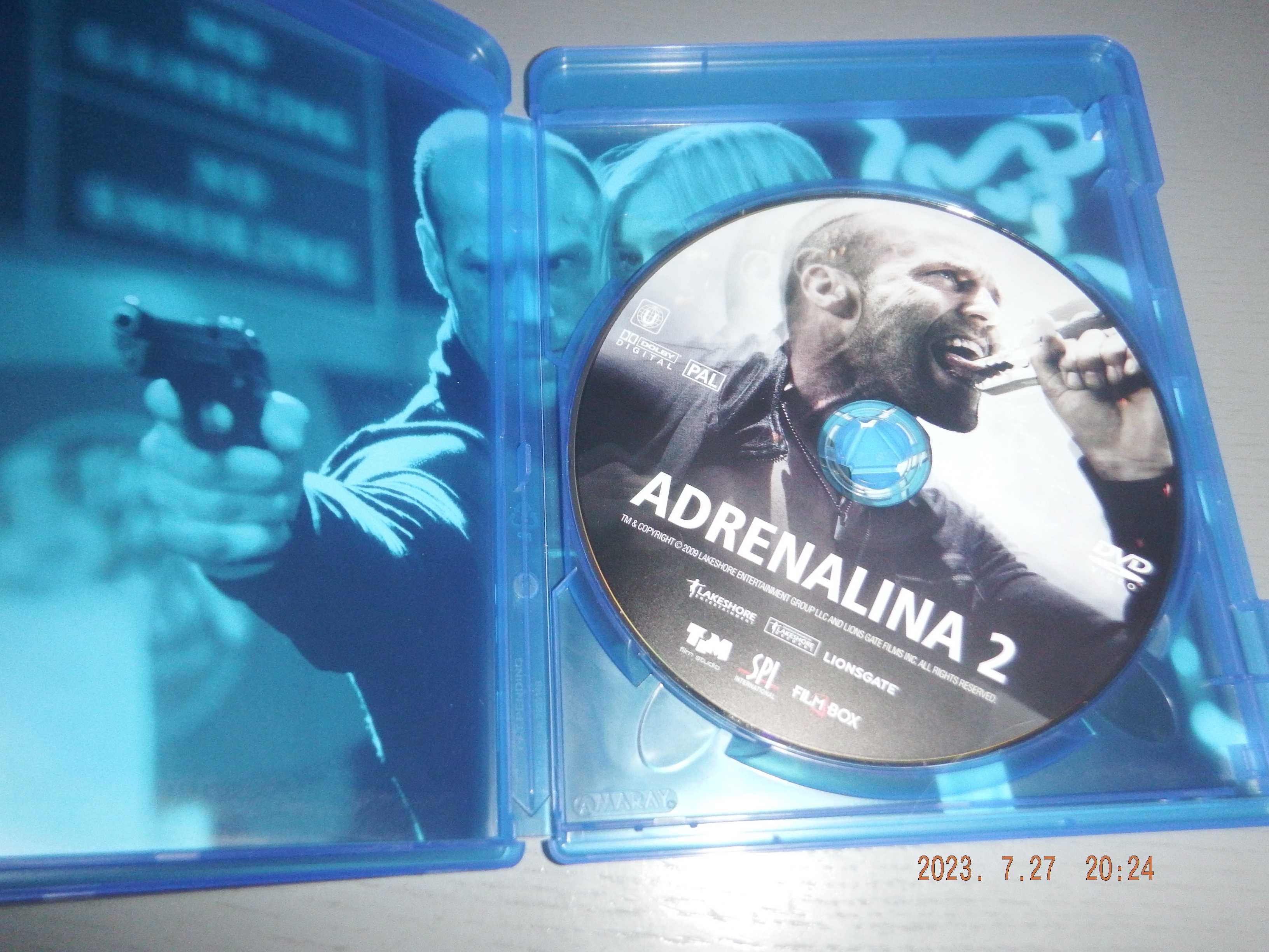 ADRENALINA 2  dvd  J . Statham  PL