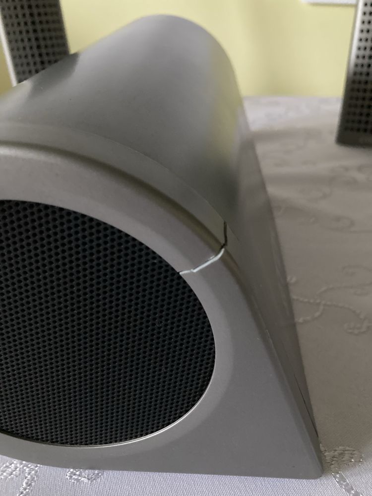 Głośniki Komputerowe Kolumny TDK MMS-XS60WB Subwoofer Instrukcja Obsł.