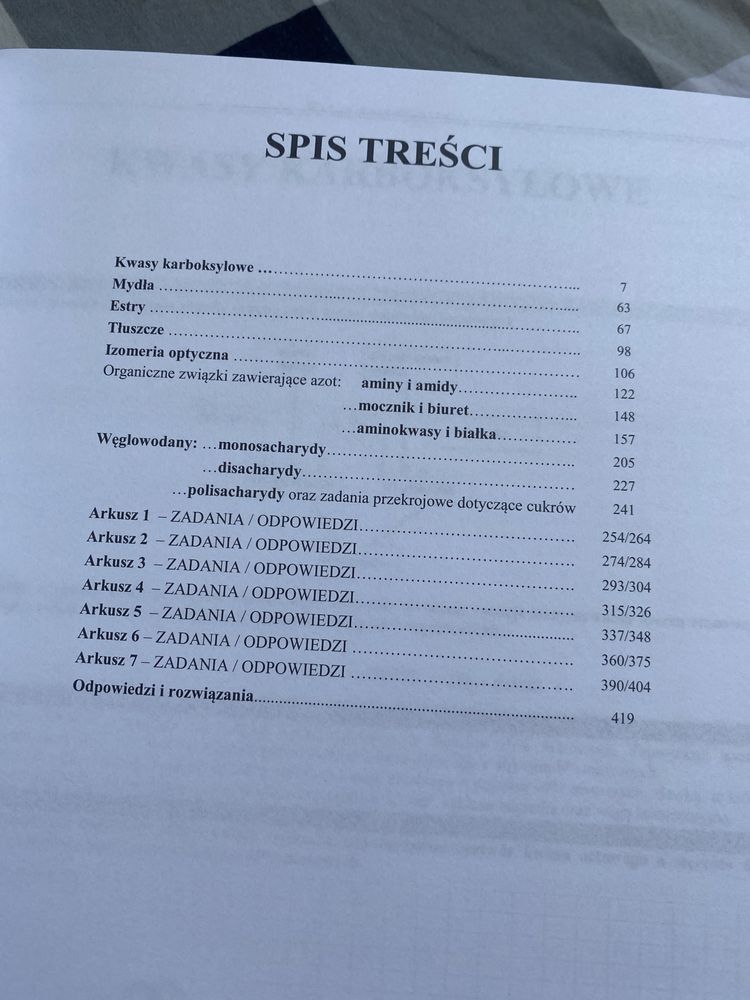 WITOWSKI CHEMIA 4 zbiór zadań z chemii z odpowiedziami