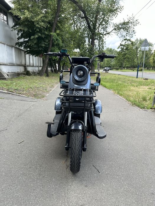 Електричний трицикл Corso PROTEX (1000Вт, 72В, 23 Аг) 10" фіолетовий