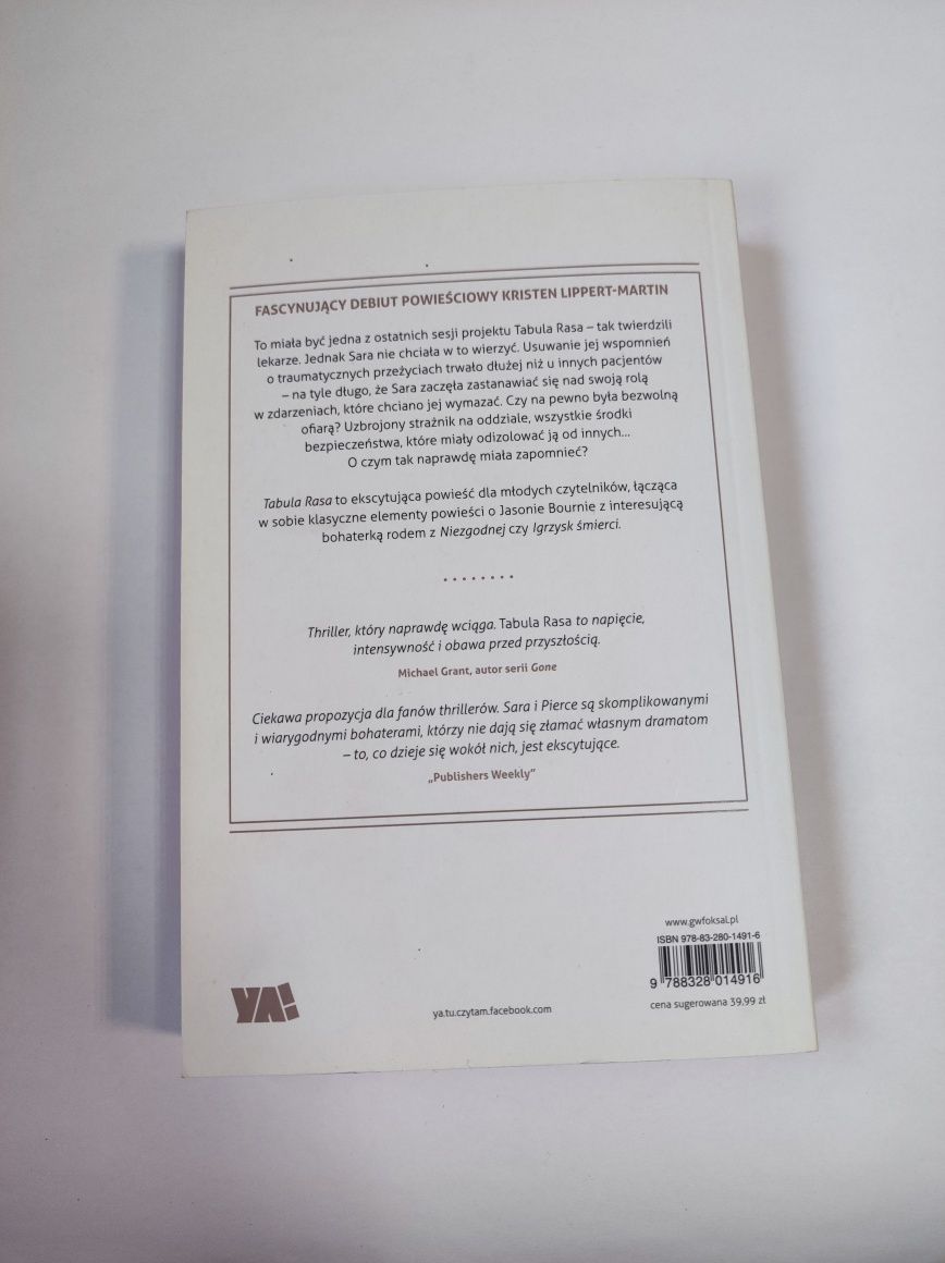 Książka Tabula rasa