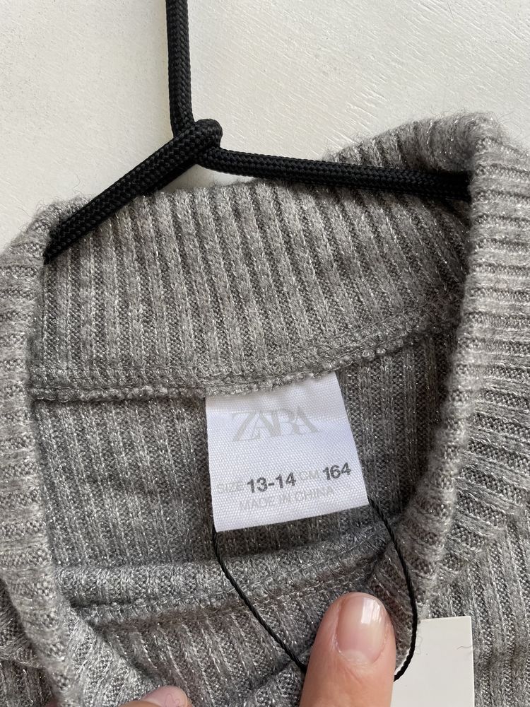 Сіра кофта Zara 164 розмір XS S M