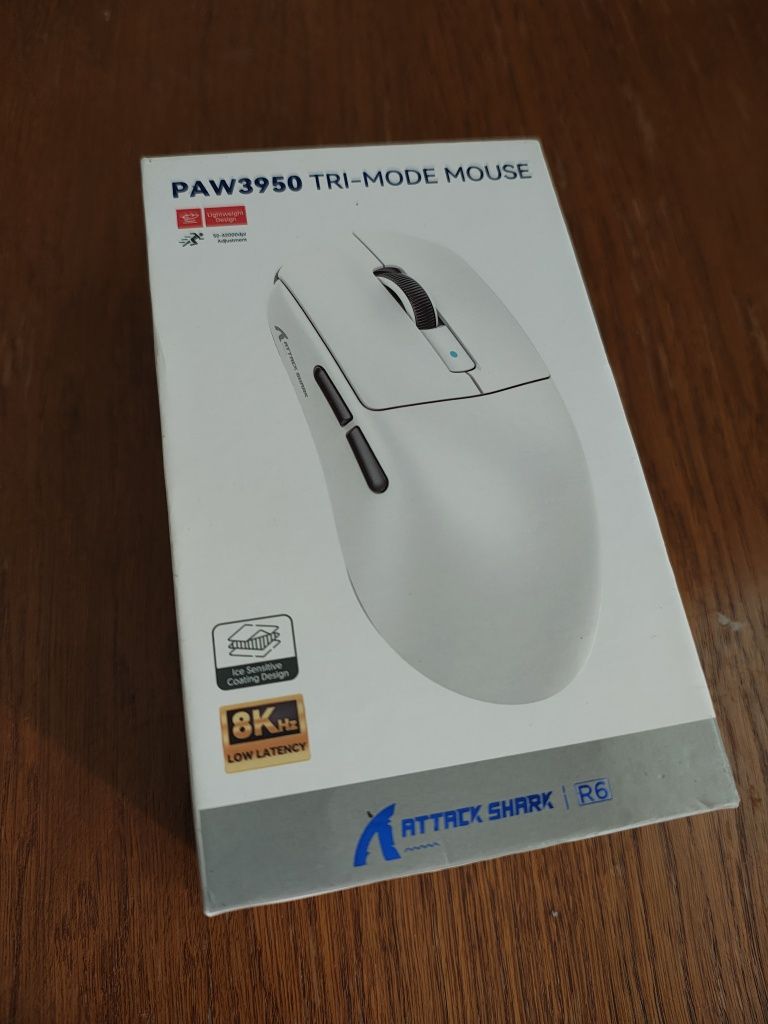 Myszka Gamegowa ATTACK SHARK R6 8K Hz
