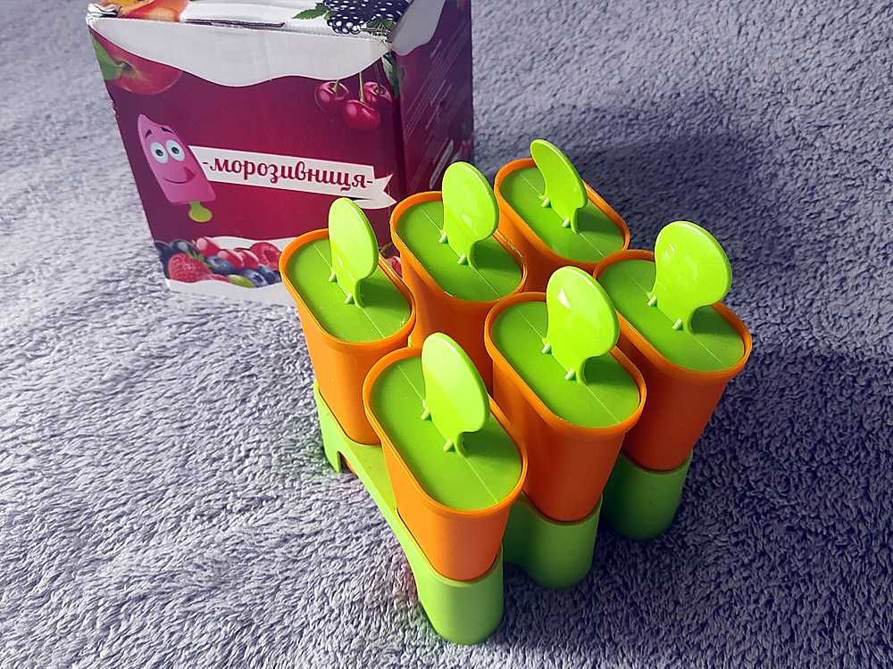 Формы для мороженного "Алеана" 6 шт. с подставкой