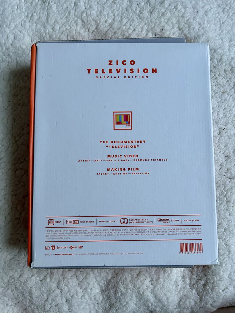 Kpop Album Zico Television Special Edition