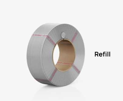 Пластик  для 3D друку PLA Bambu Lab Matte Ivory White, білий матовий