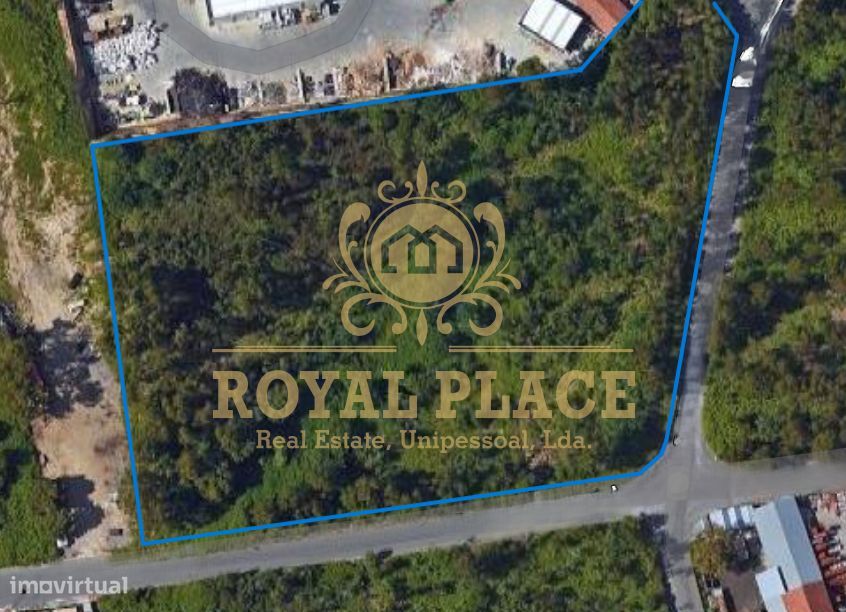 Terreno industrial em Sanguedo