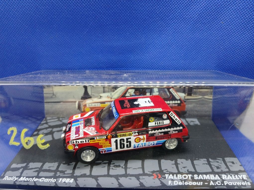 Miniatura  1/43 Talbot Samba Rally- F. Delecour RMC 1984