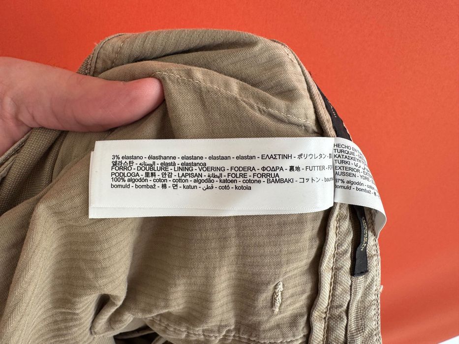 Massimo Dutti Tapered чоловічі брюки штани Чиноси карго розмір 38