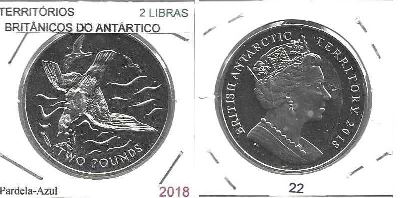 Territórios Britânicos do Antártico - - - - - Moedas