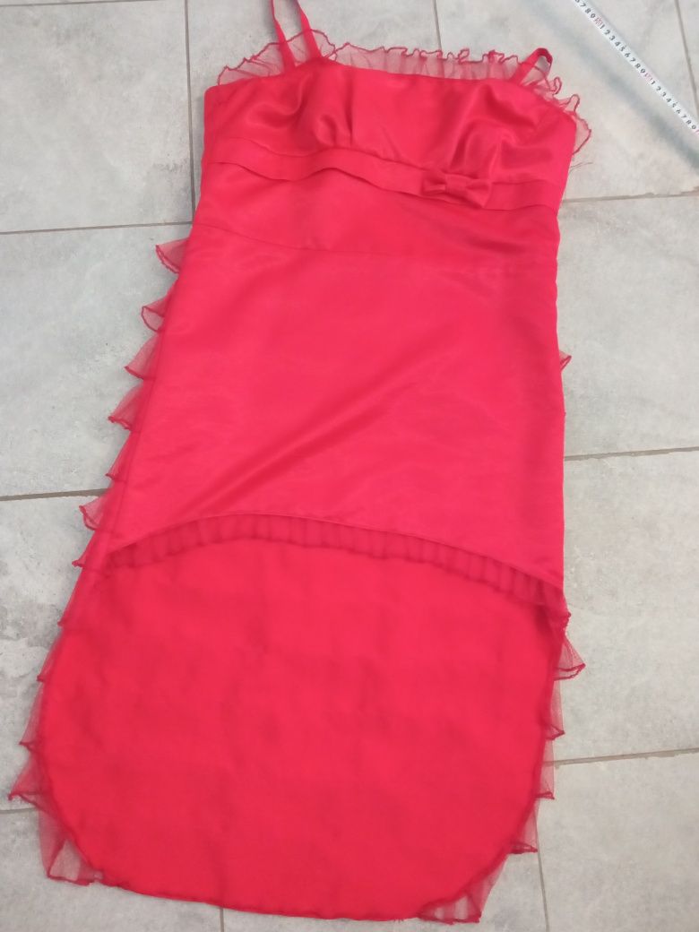 Czerwona damska sukienka r. M/L