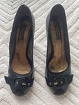 Sapatos salto alto couro Massimo Dutti n. 40