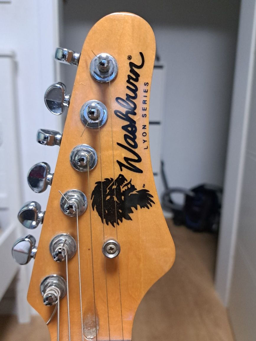 Gitara elektryczna washburn ws 300 +glosnik