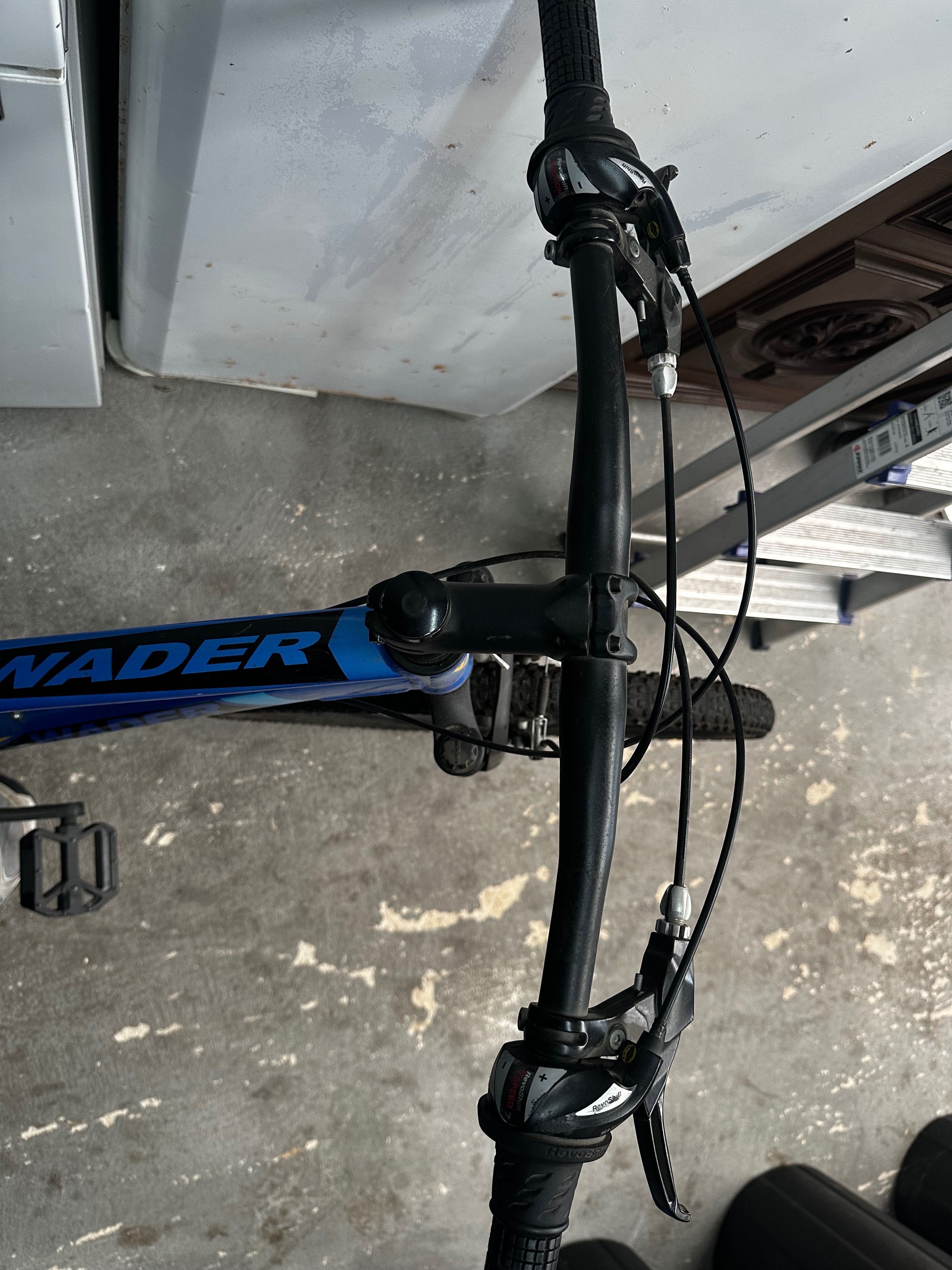 Bicicleta azul 5 estrelas