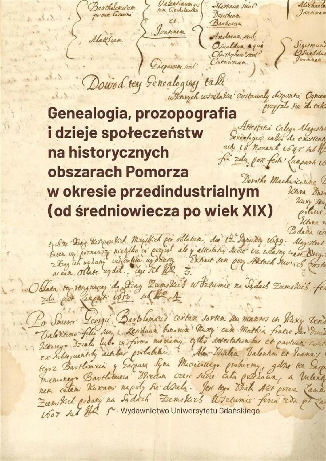 Genealogia, prozopografia i dzieje społeczeństw. Wydawnictwo